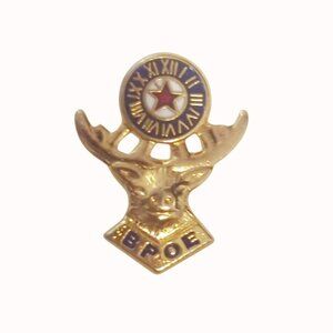 Vintage BPOE Lapel Pin Benevolent & Protective Order Of Elks Member